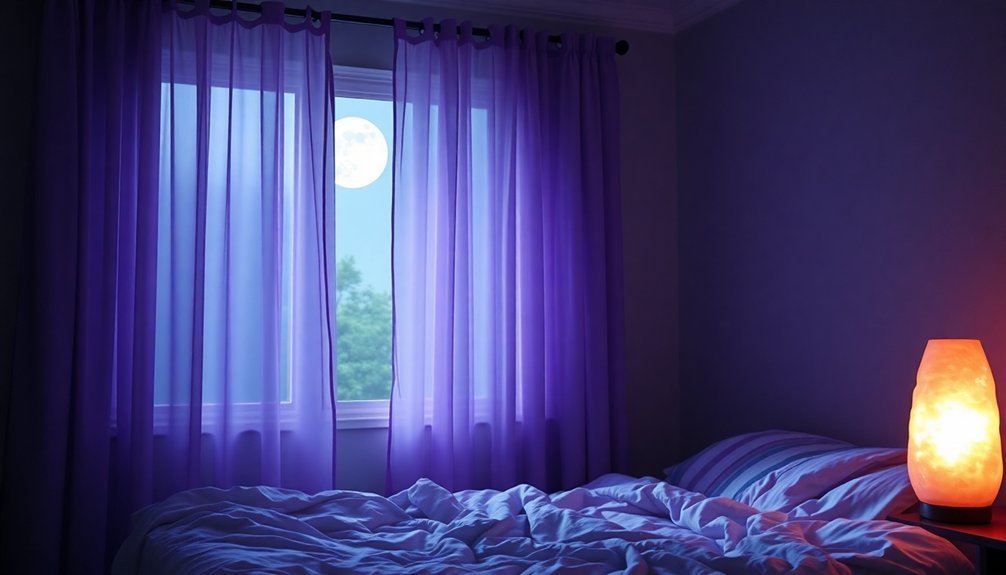 cooler colors promote sleep