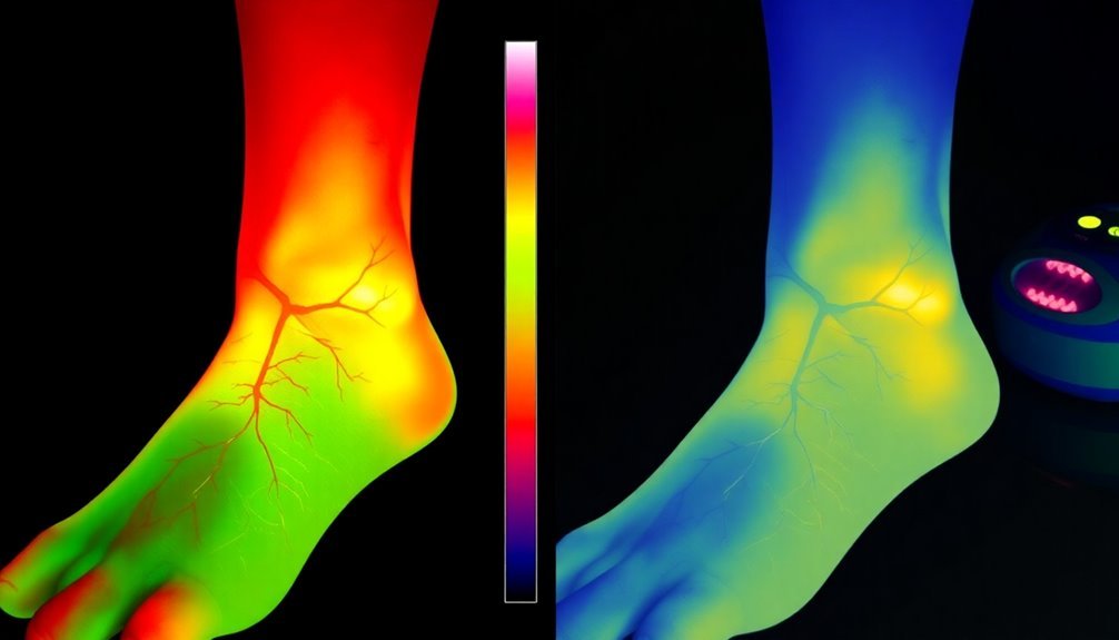 enhanced blood flow and tissue oxygenation