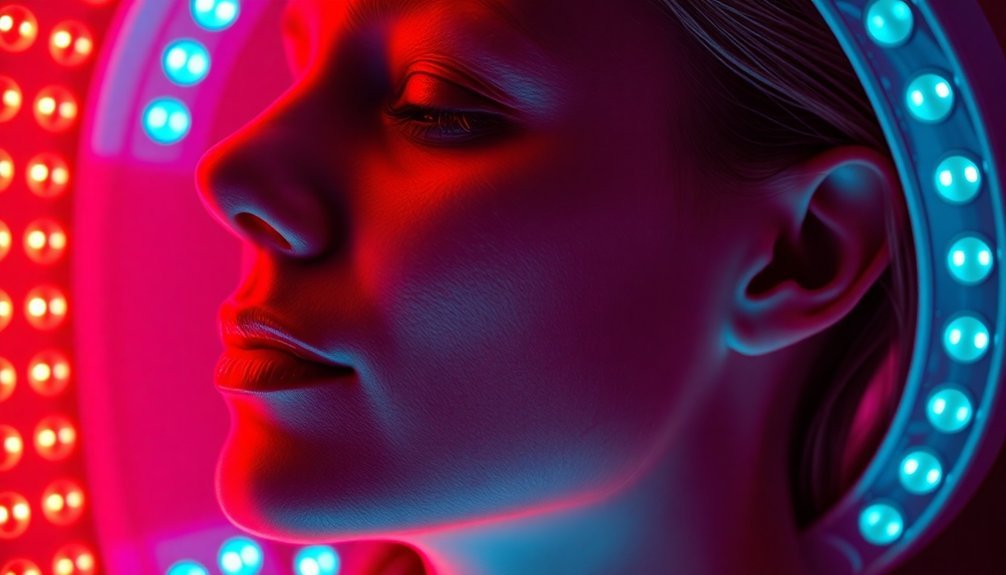led light rejuvenates skin