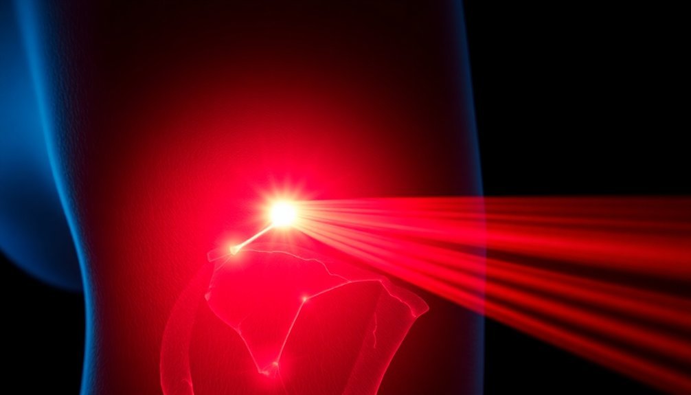 light stimulates cellular healing