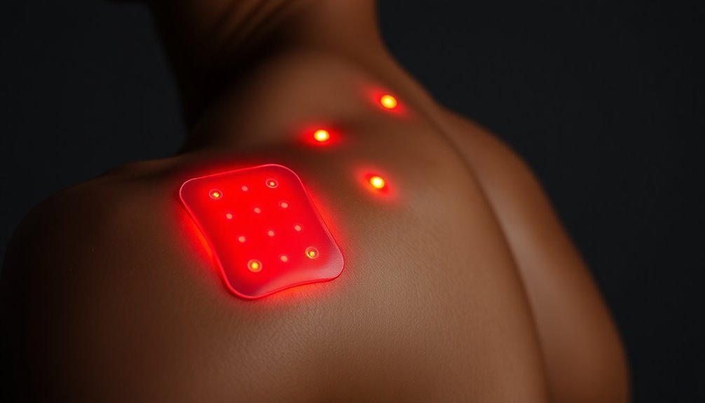 portable healing light patches