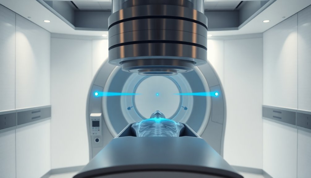 precise proton radiation targeting