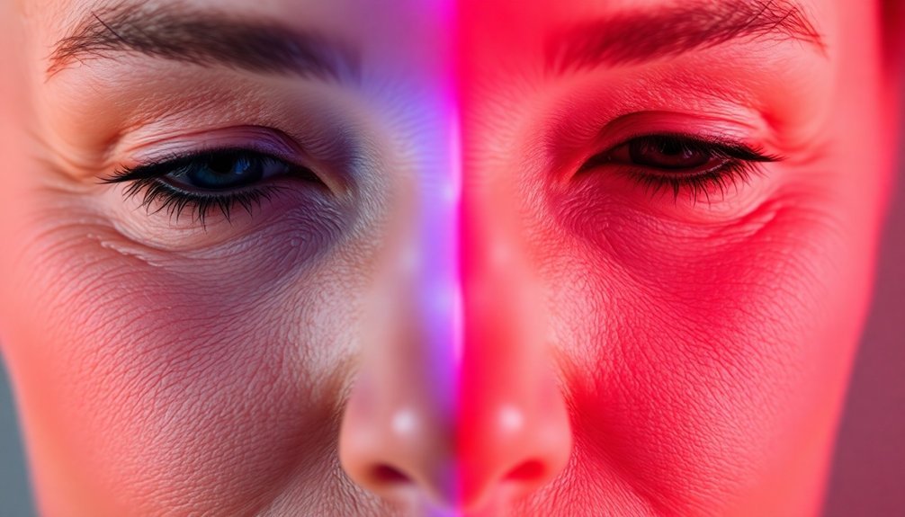 red light boosts collagen