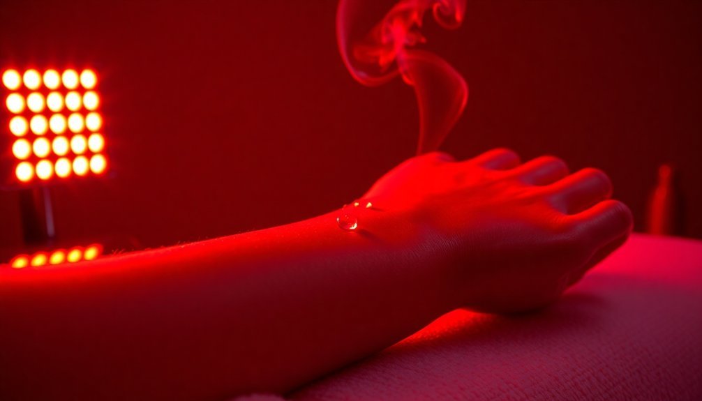 red light enhances circulation