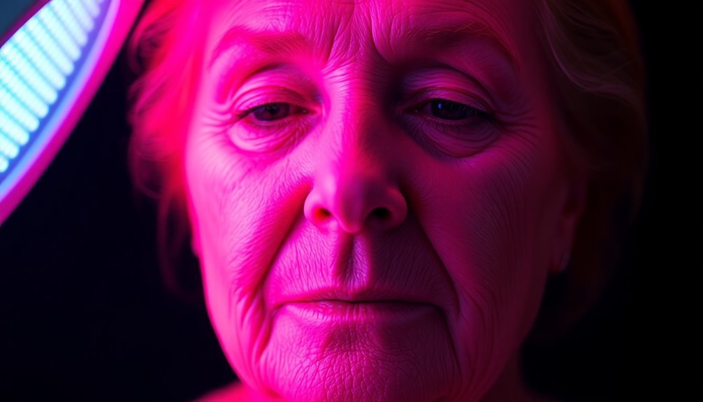 red light rejuvenates skin