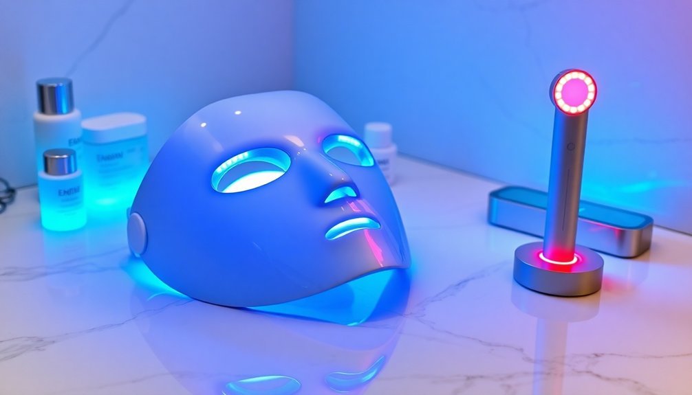 top light devices acne