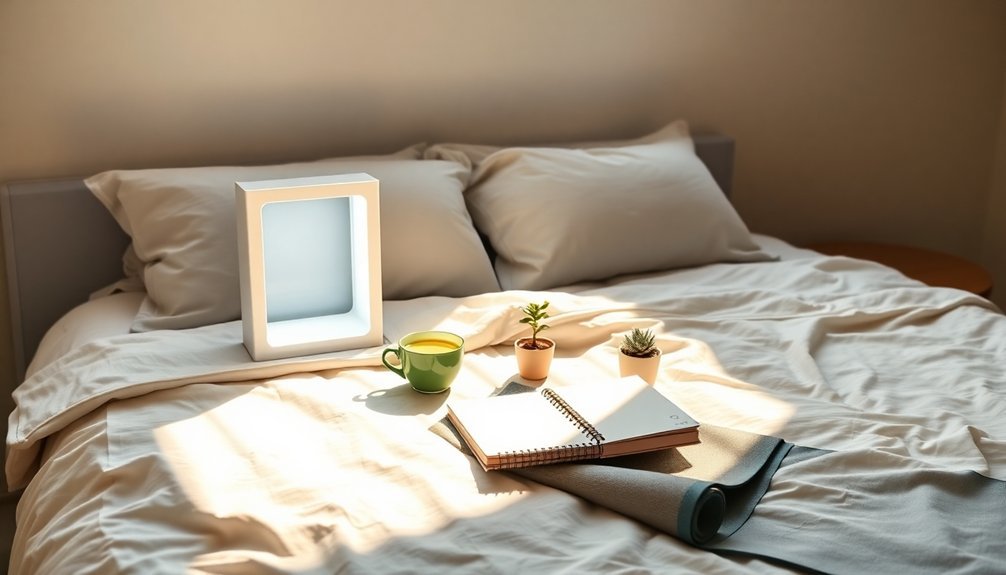 use light in morning