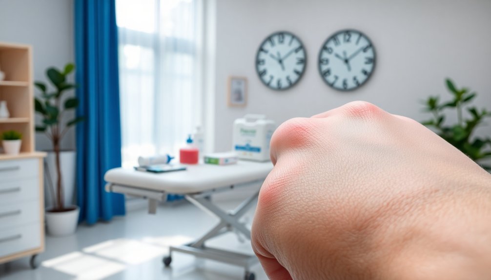 ideal therapy duration diabetic sores
