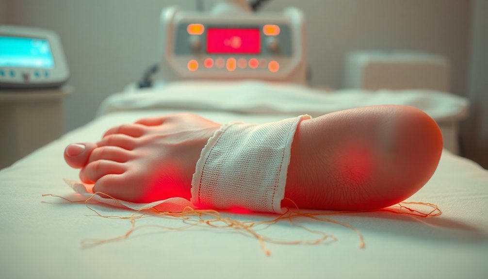 infrared and conventional therapy
