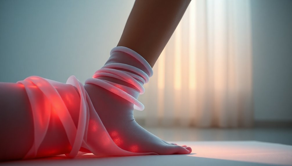 nir enhanced compression treatment system