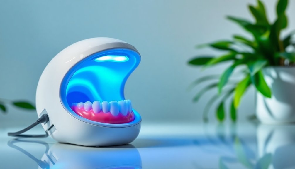 oral light therapy devices