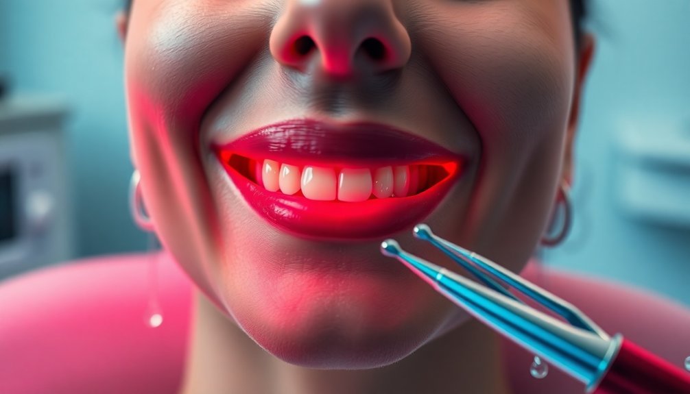 red therapy for sensitive teeth