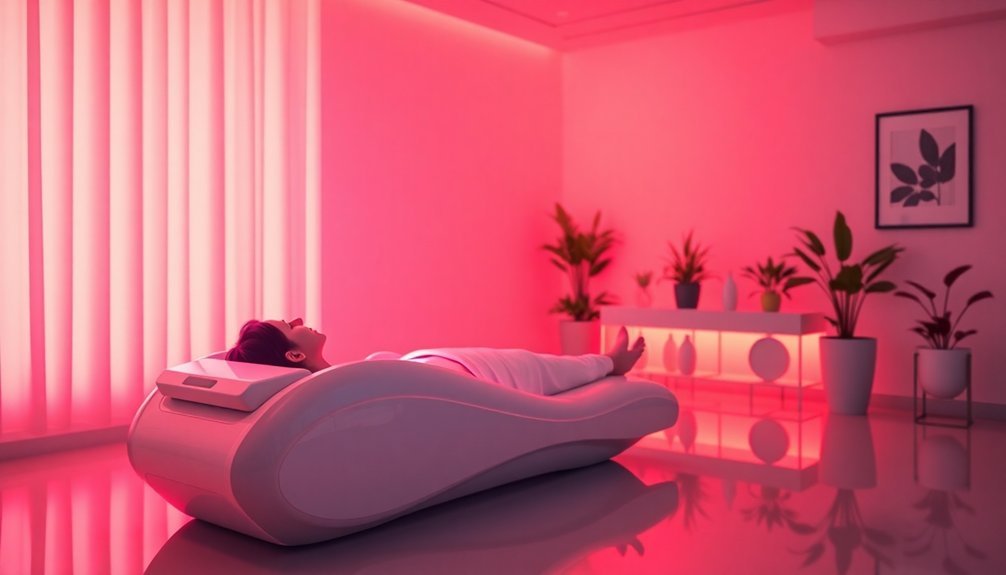 skin healing light treatment