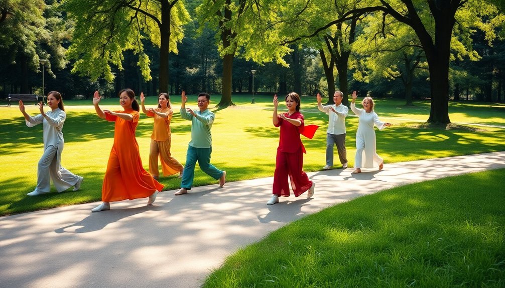 tai chi enhances flexibility