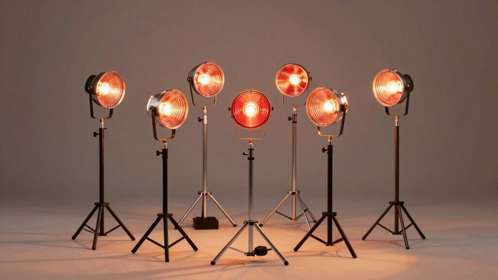 7 Best Infrared Heat Lamps With Adjustable Stand for Therapy in 2026